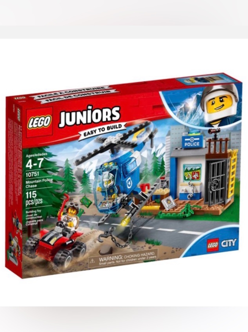 Lego City Juniors 10751 Mountain Police Chase